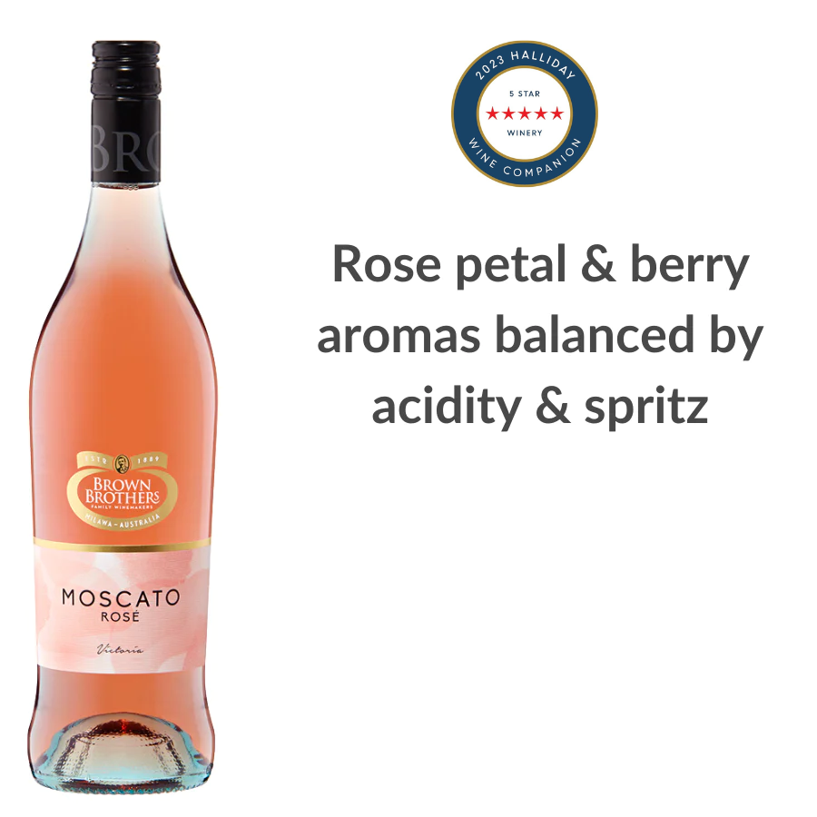 Brown Brothers Moscato Rosé 2022