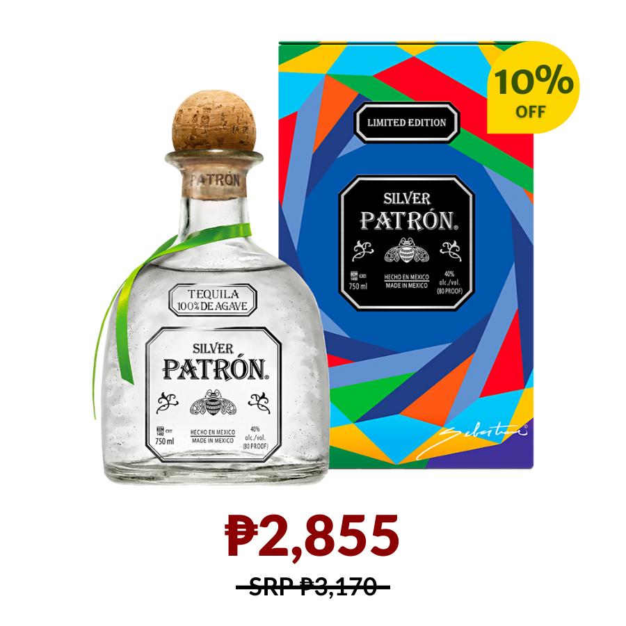 Patron Silver Tequila Limited Edition Tin Can 750 ml