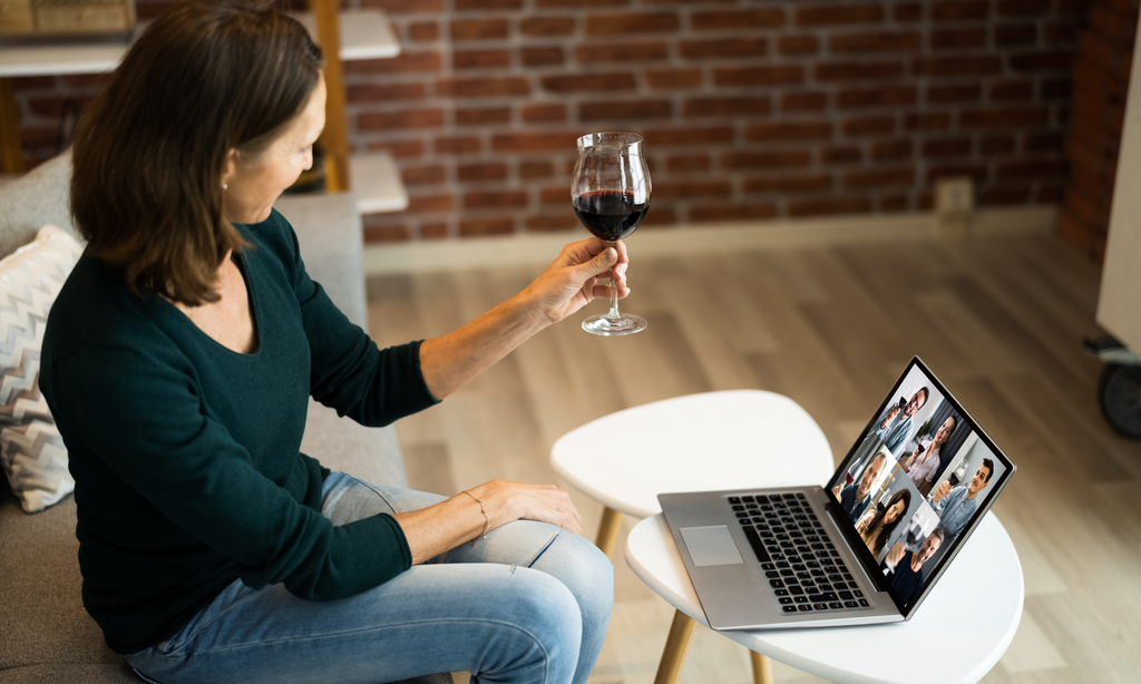 how to host a virtual wine party with ease