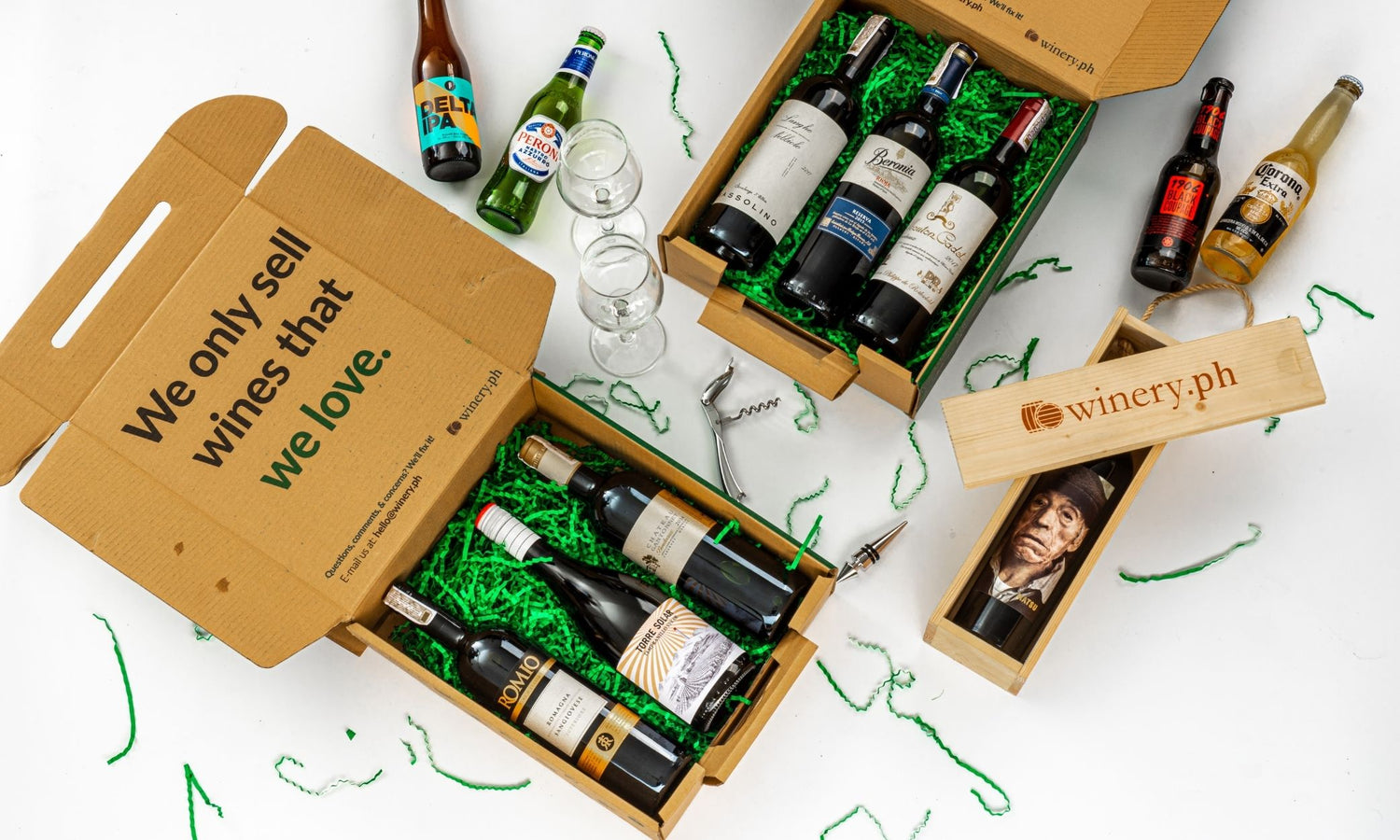shop wine and beer gift sets for fathers day 2021