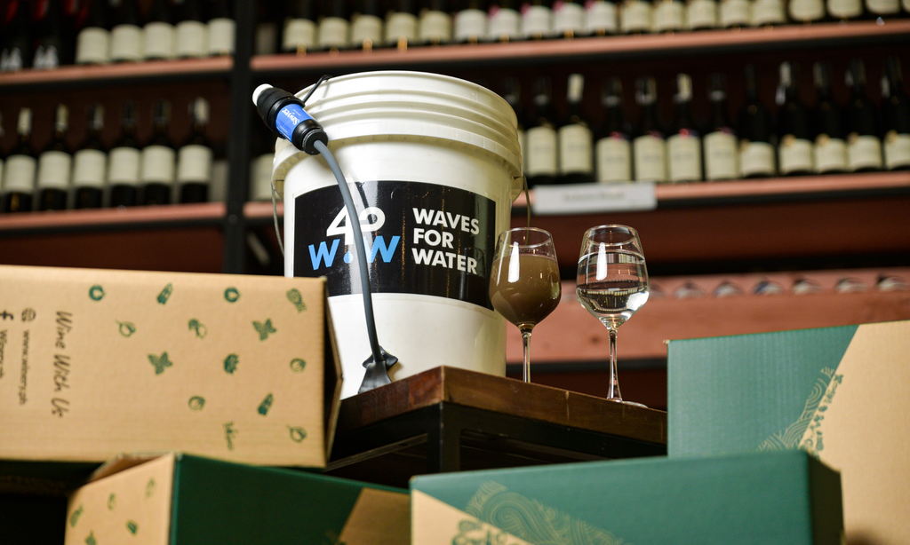 #DrinkforaDifference: You Can Now Donate to NGO Waves for Water When You Order at Winery.ph