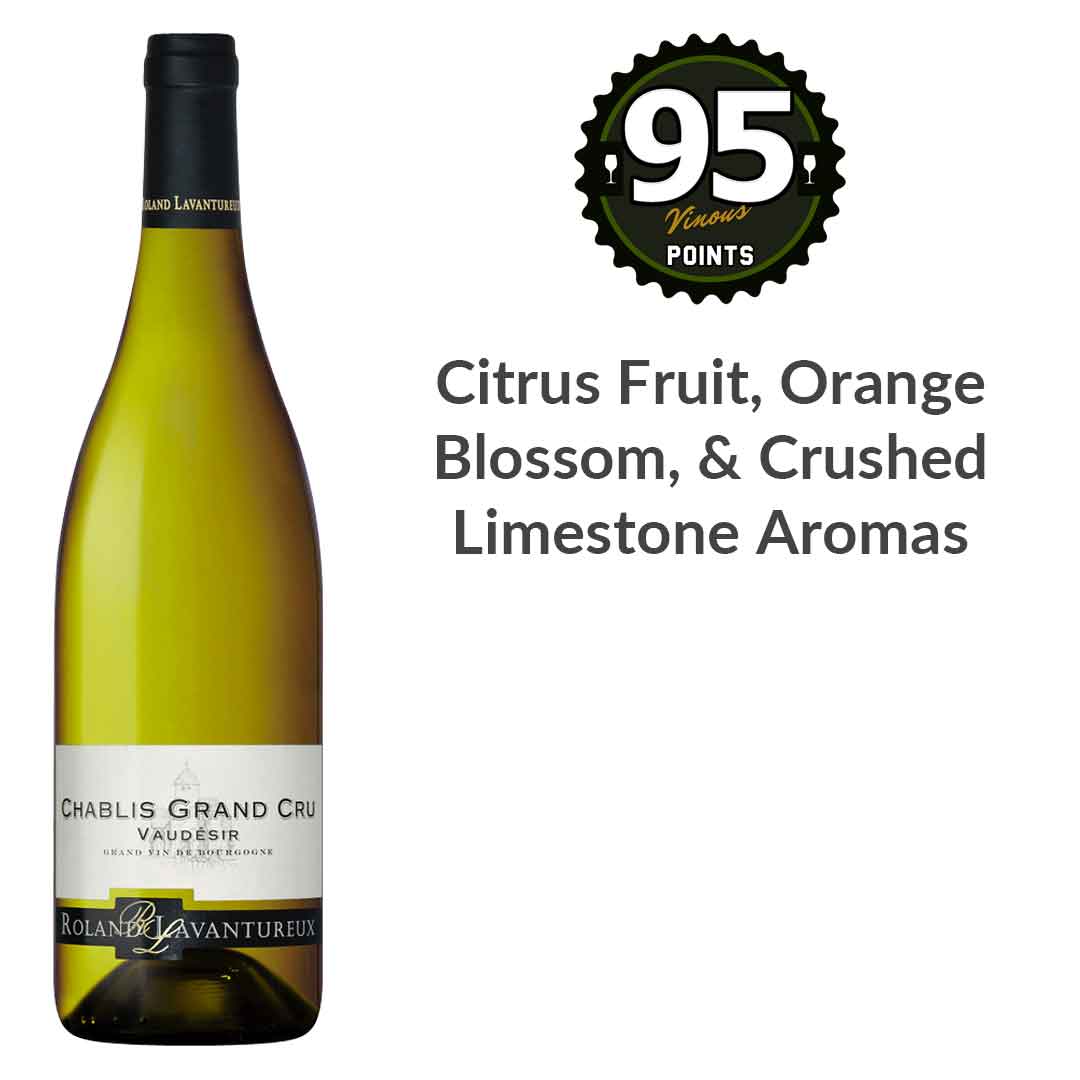 [CLEARANCE] Roland Lavantureux Vaudesir Chablis Grand Cru 2018