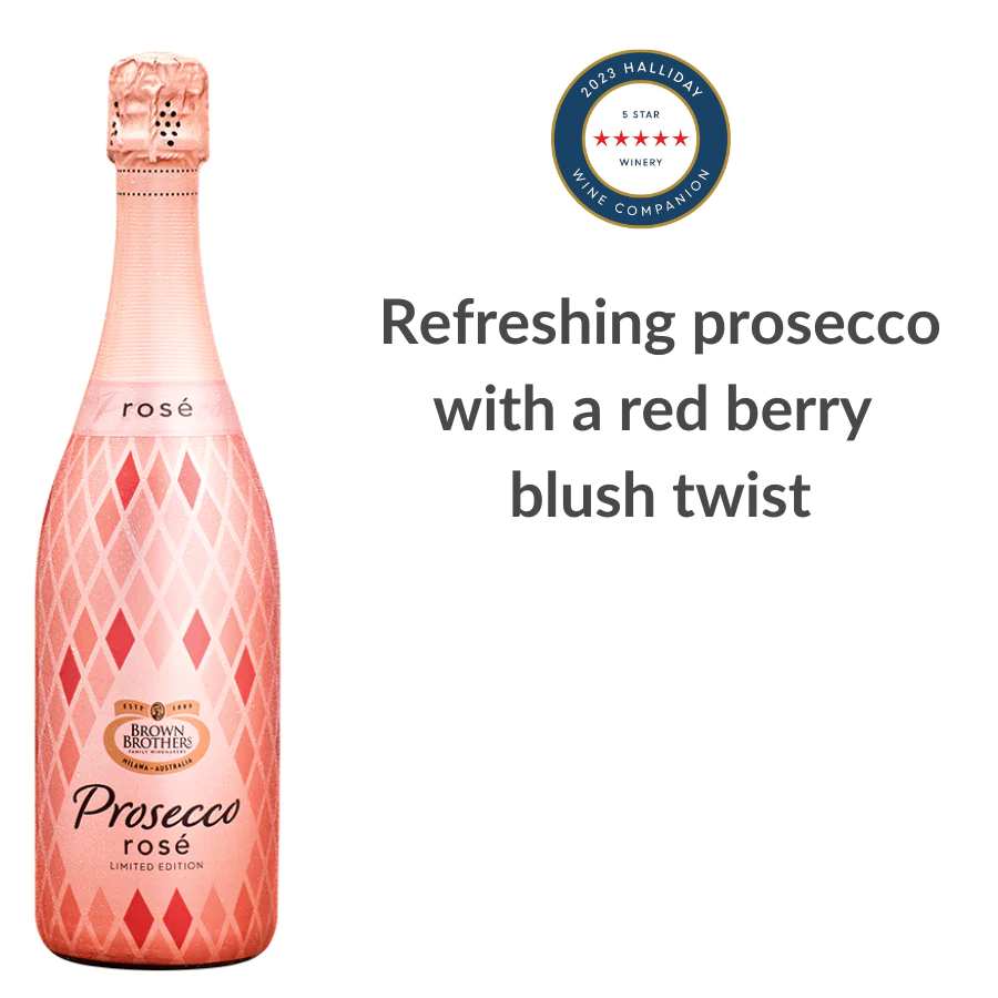 Brown Brothers Prosecco Rosé NV