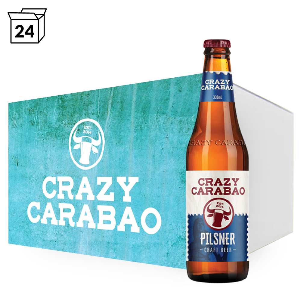 Crazy Carabao Pilsner - 24-pack