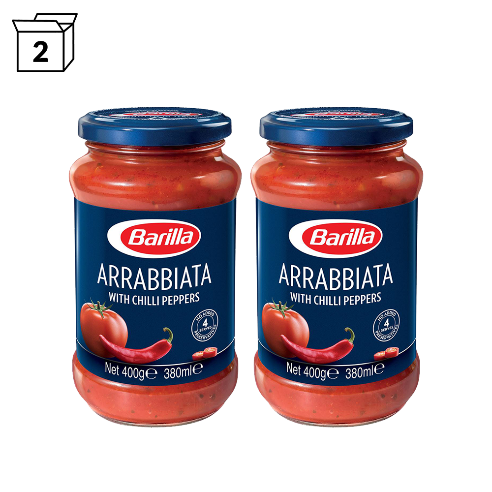 Barilla Arrabbiata Sauce 400g (2 Pack)