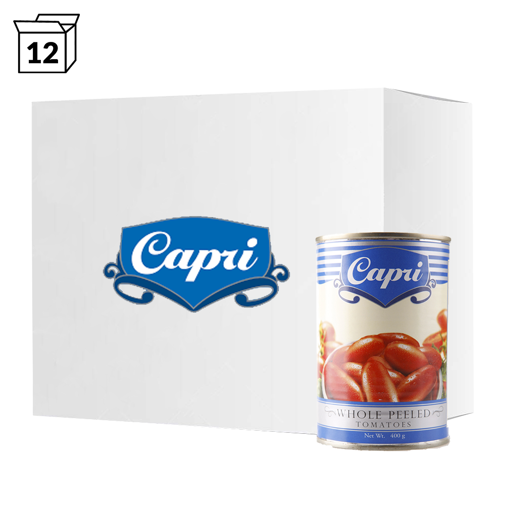 Capri Peeled Tomatoes 400g (12 Pack)