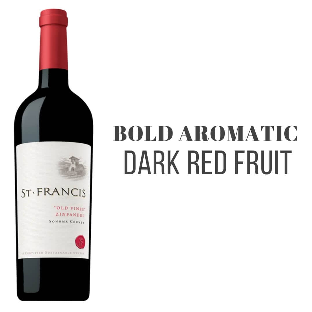 Wine St Francis Old Vines Zinfandel 2017 Red Wine St Francis Old