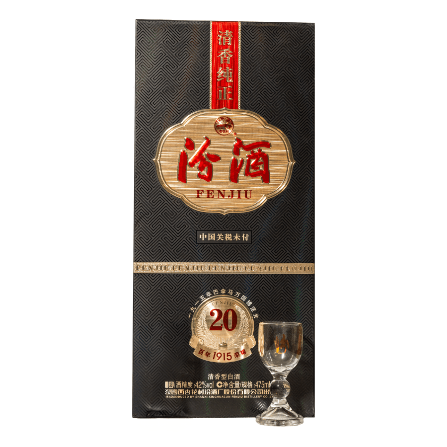 Fenjiu 42% 20 years 475 ml + Shotglass