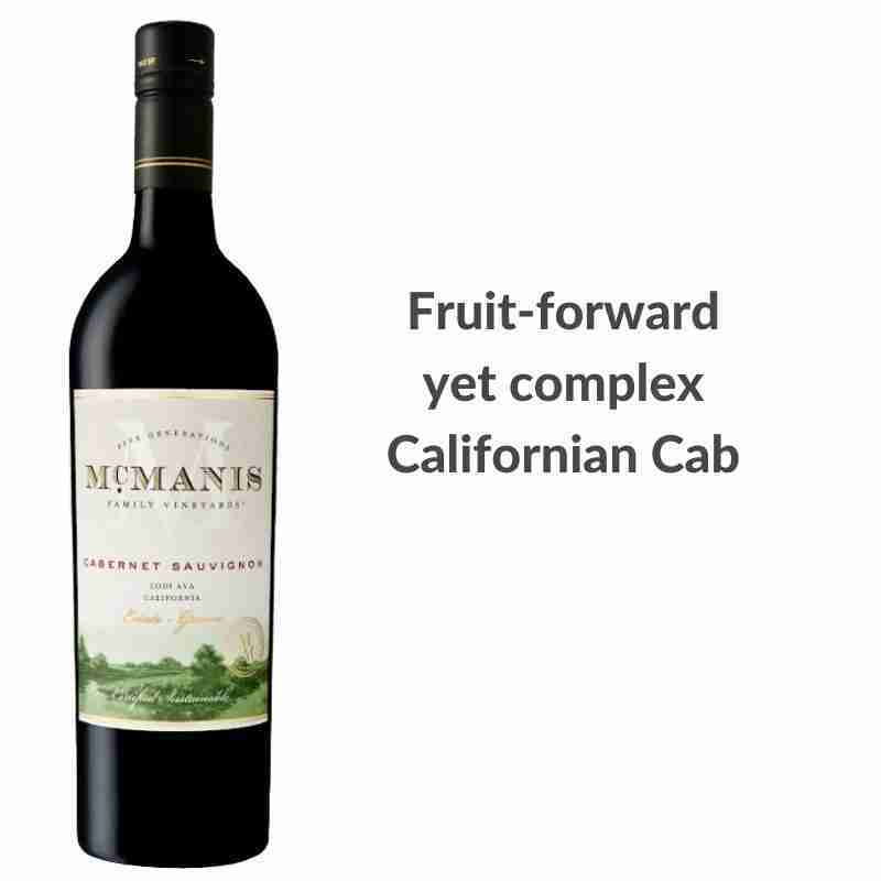 McManis Family Vineyards Cabernet Sauvignon 2020