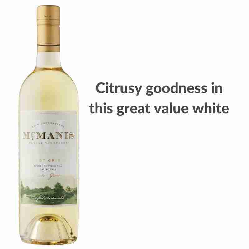 McManis Family Vineyards Pinot Grigio 2022