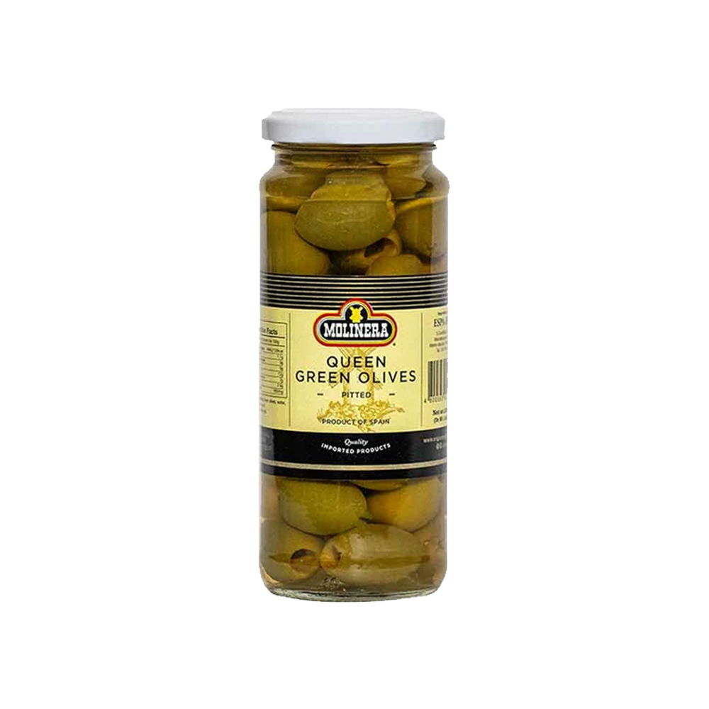 Molinera Green Queen Olives Pitted 330g