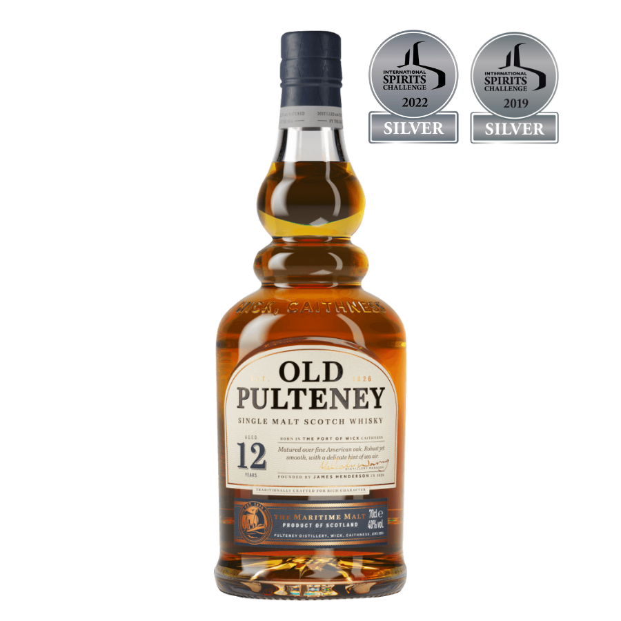 Old Pulteney 12-Year Old Malt Scotch Whisky 700mL