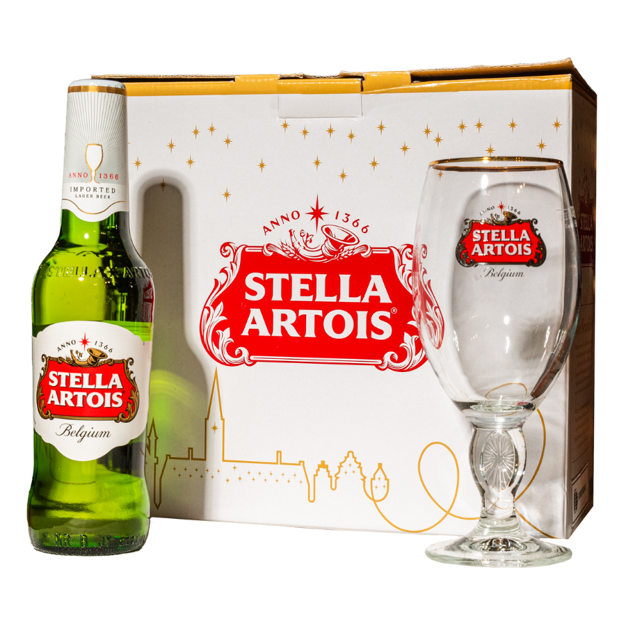 Stella Artois Pilsner (6 pack) + Chalice