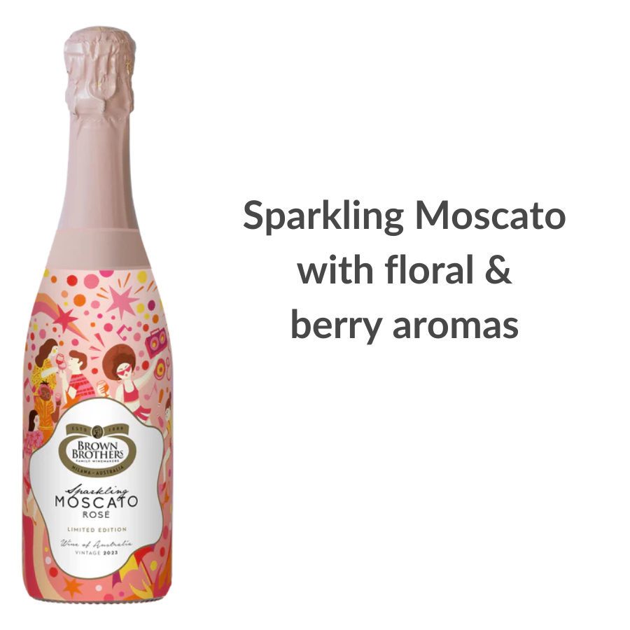 Brown Brothers Sparkling Moscato Rosé 2022 Summer Edition