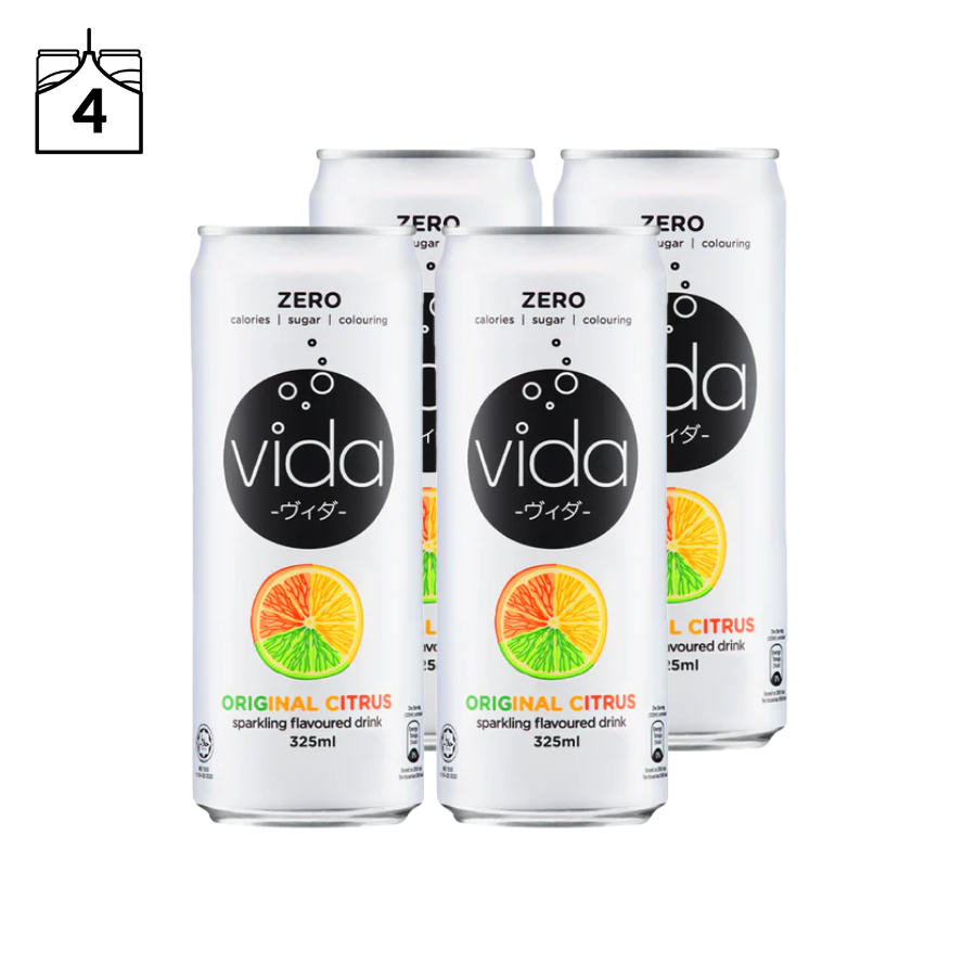Vida Zero Original Citrus (4 Pack)