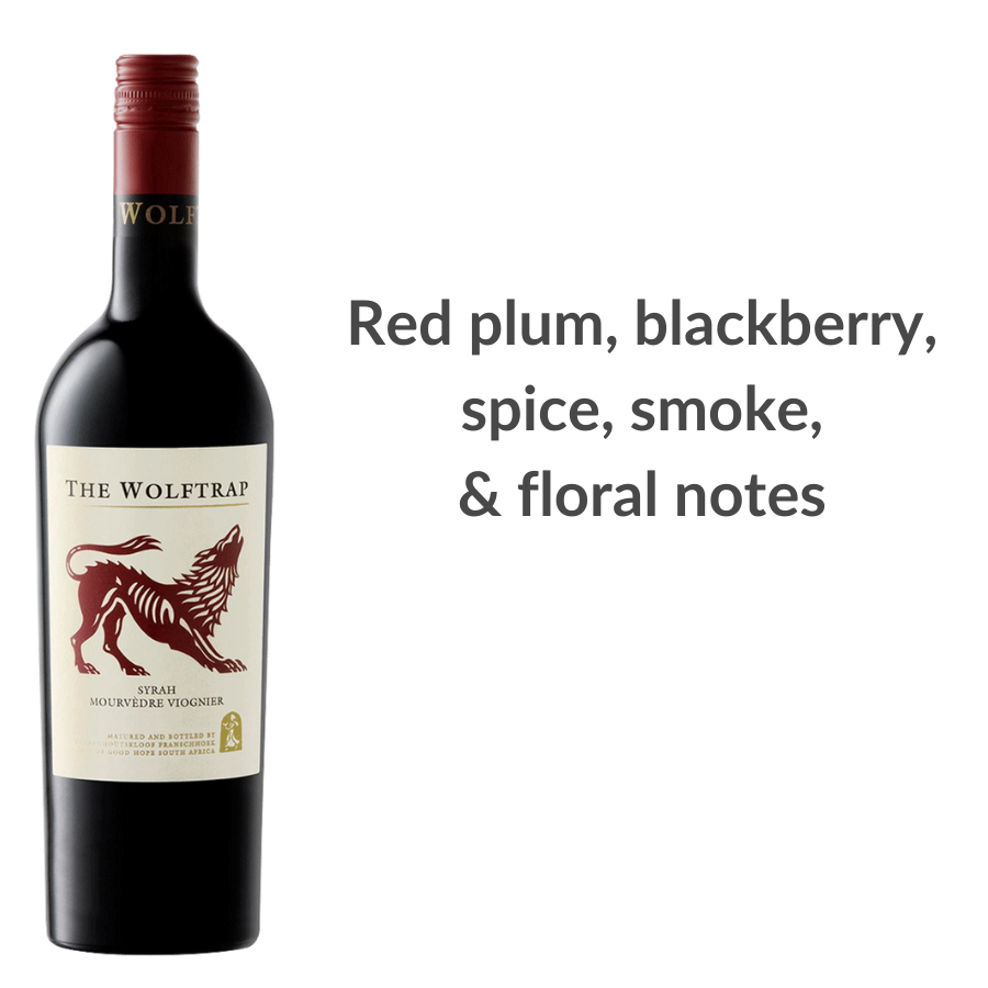 The Wolftrap Red Blend 2021 (Syrah/Mourvedre/Viognier)