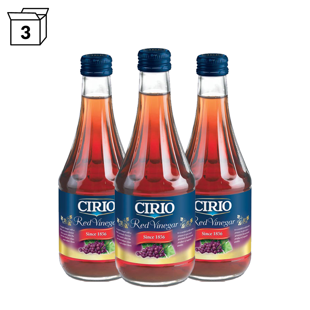 Cirio Red Wine Vinegar 500ml (3 Pack)