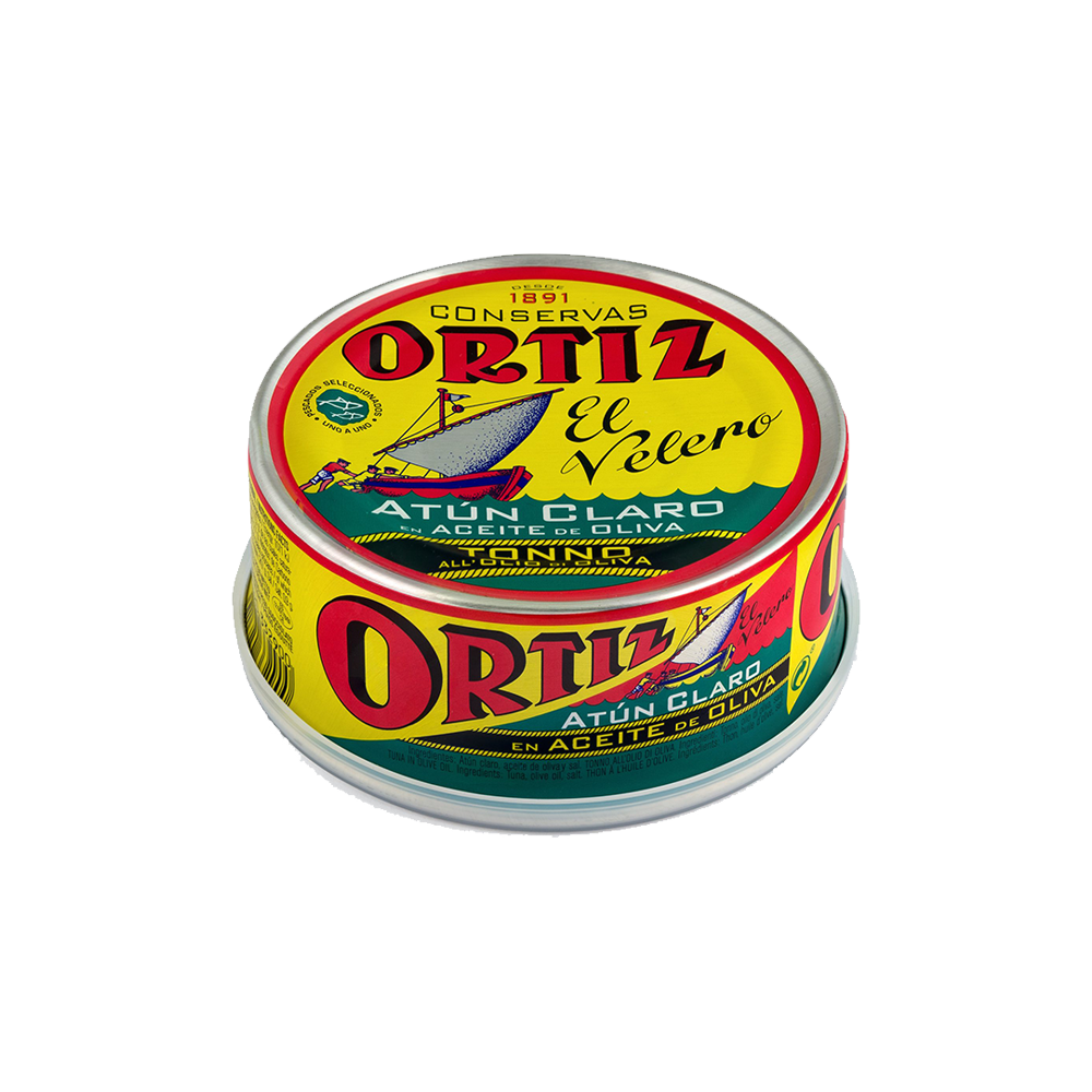 Conservas Ortiz Yellowfin Tuna Loin in Olive Oil 250g
