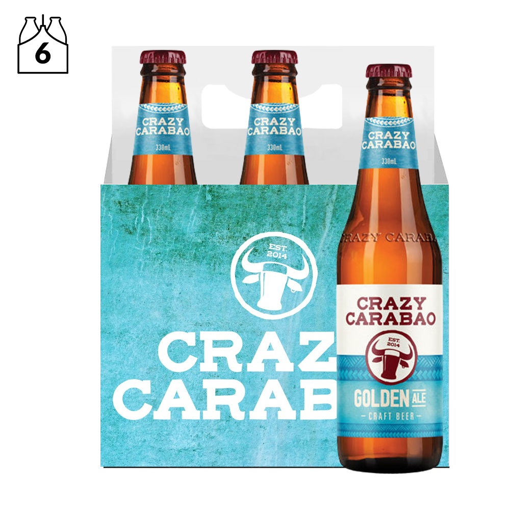 Crazy Carabao Golden Ale 330ml (6 Pack)