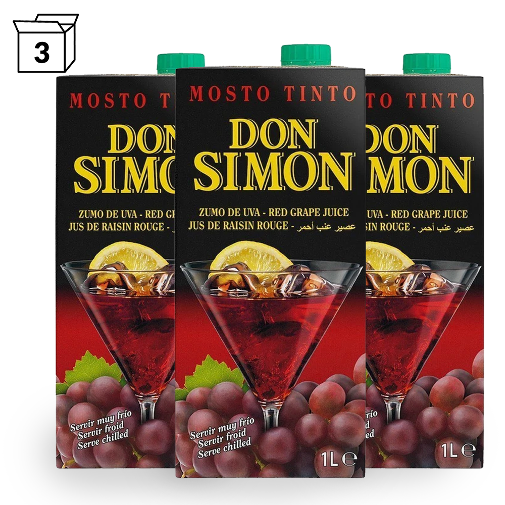 Don Simon Red Grape Juice (3 Pack)