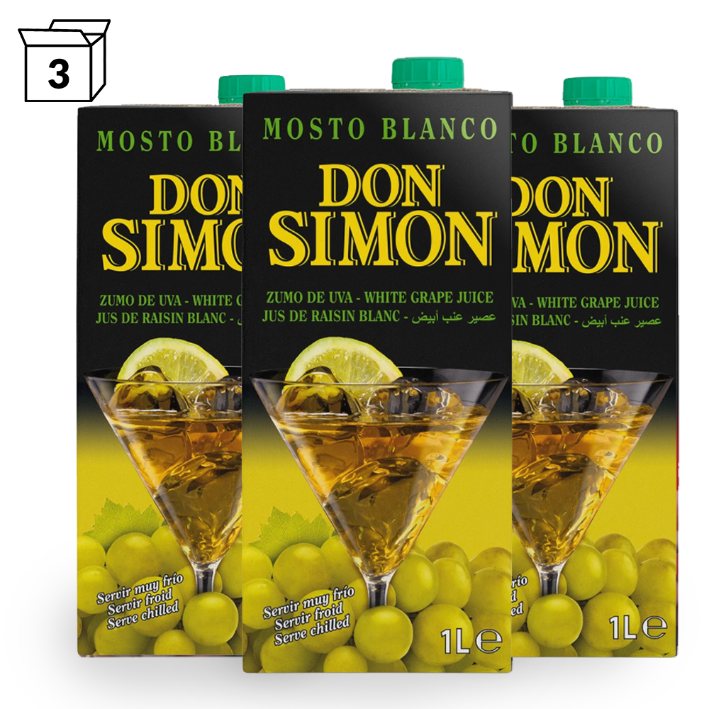 Don Simon White Grape Juice (3 Pack)
