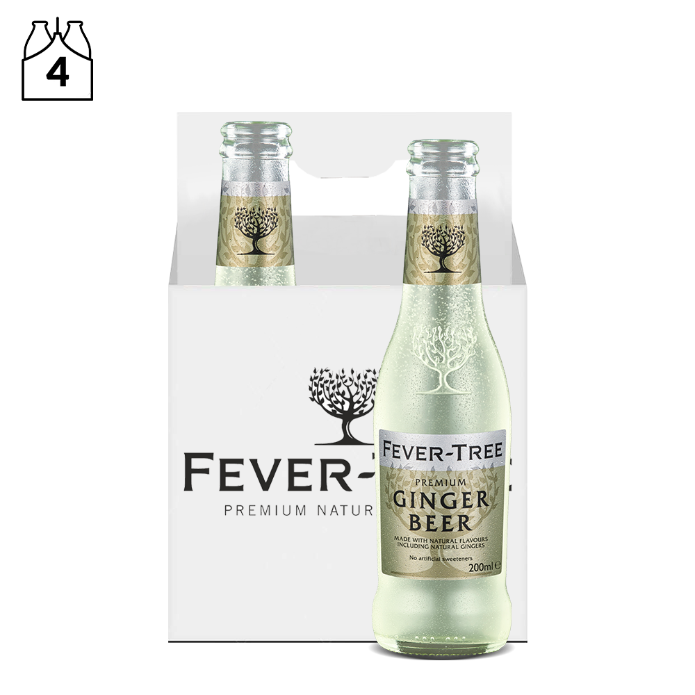 Fever Tree Ginger Beer (4 Pack)