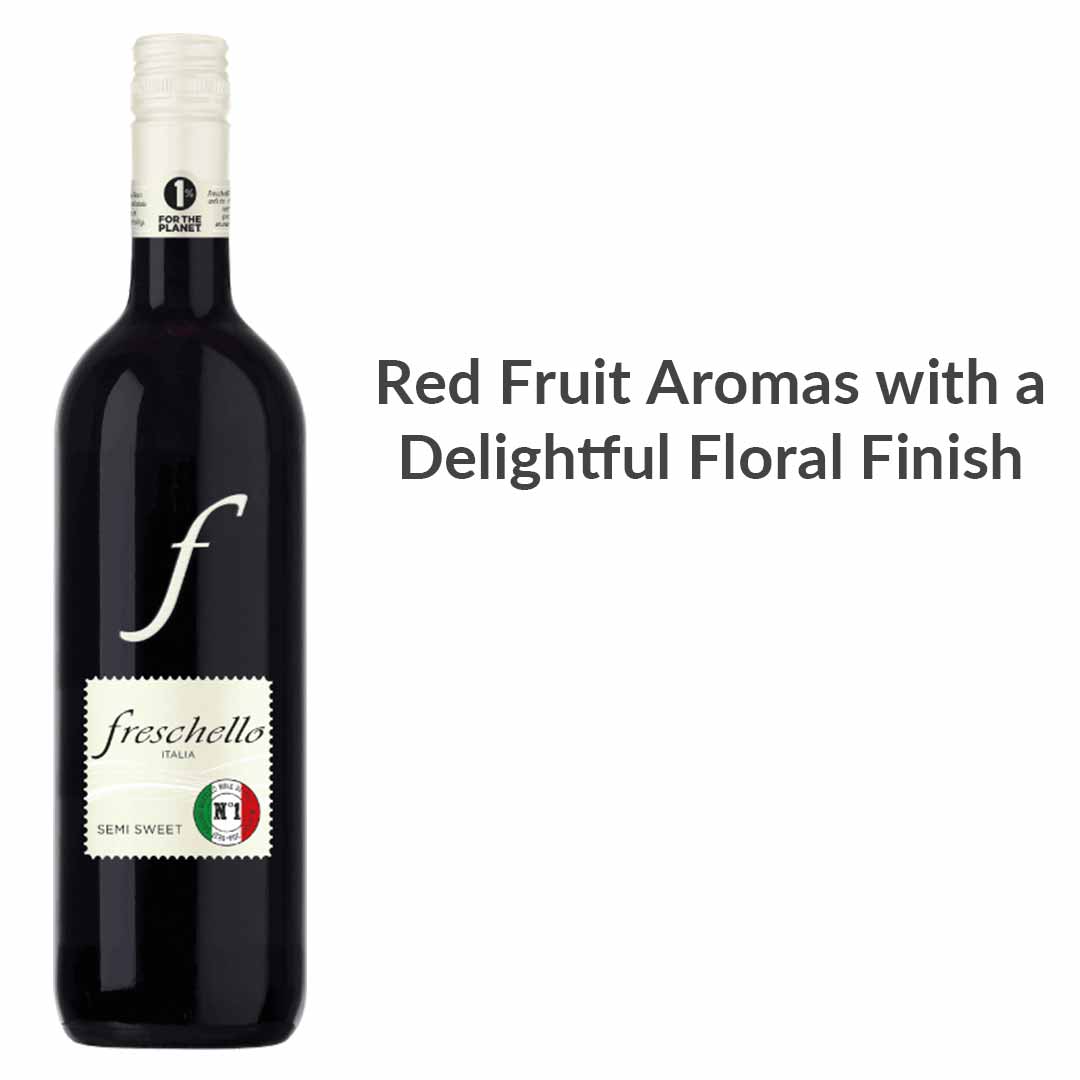 Freschello Rosso Semi-Sweet Red Wine NV