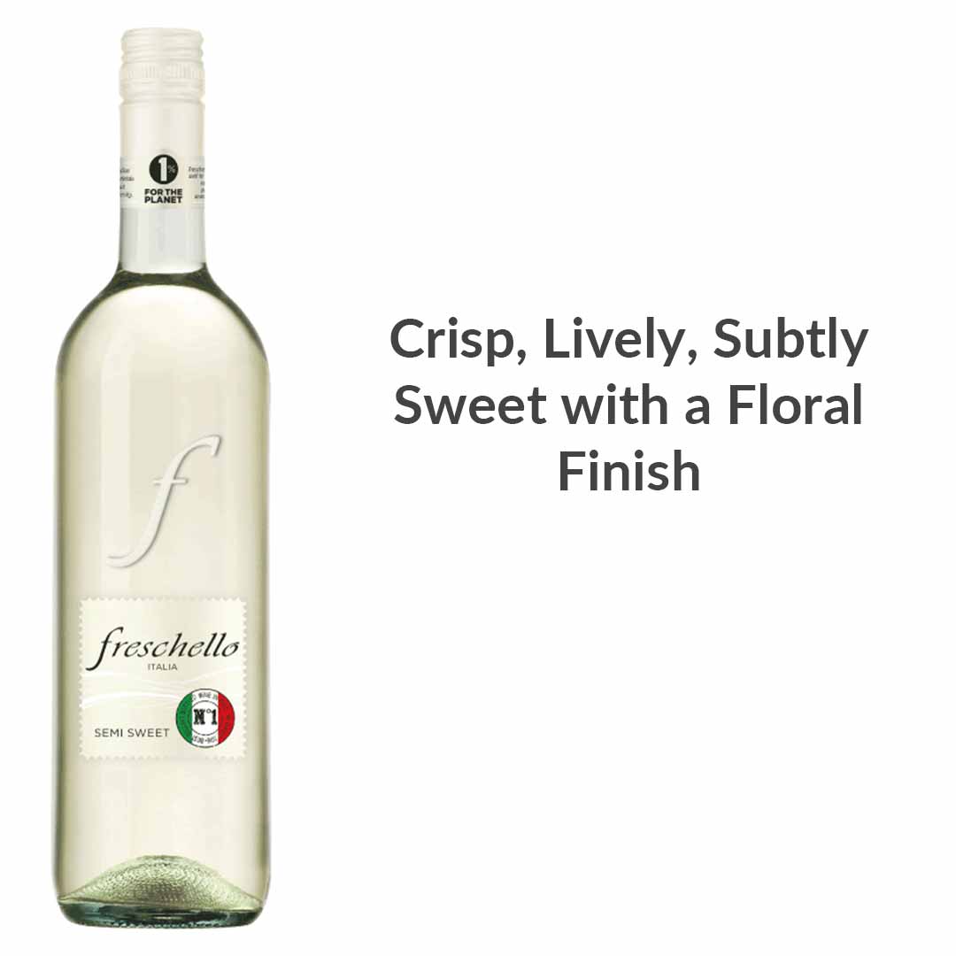 Freschello Semi-Sweet White Wine NV