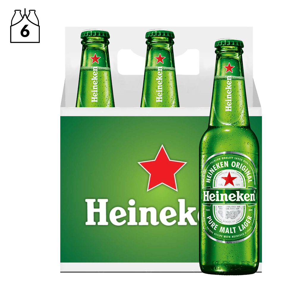 Heineken 330ml (6 Pack)