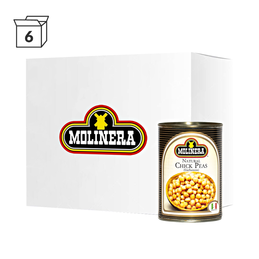 Molinera Natural Chickpeas 400g (6 Pack)