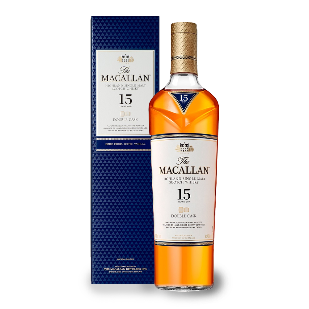 The Macallan Double Cask Scotch Whisky 15 Years 700ml
